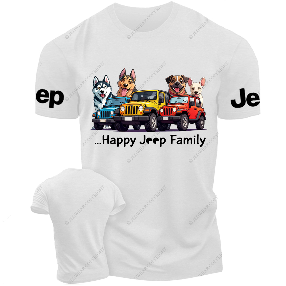 Pets Love Happy Dogs Family Jp T-Shirt