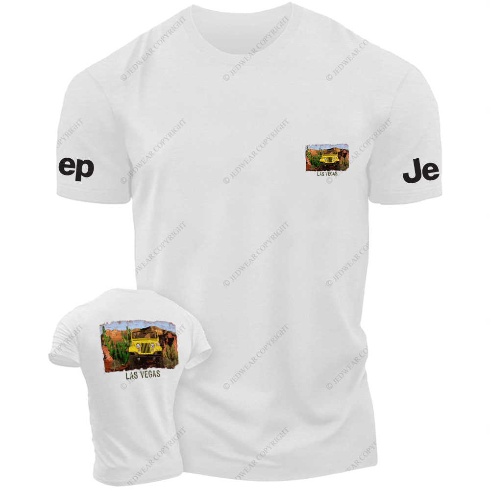 Hawaii Las Vegas Cactus Desert Quad JP T-Shirt