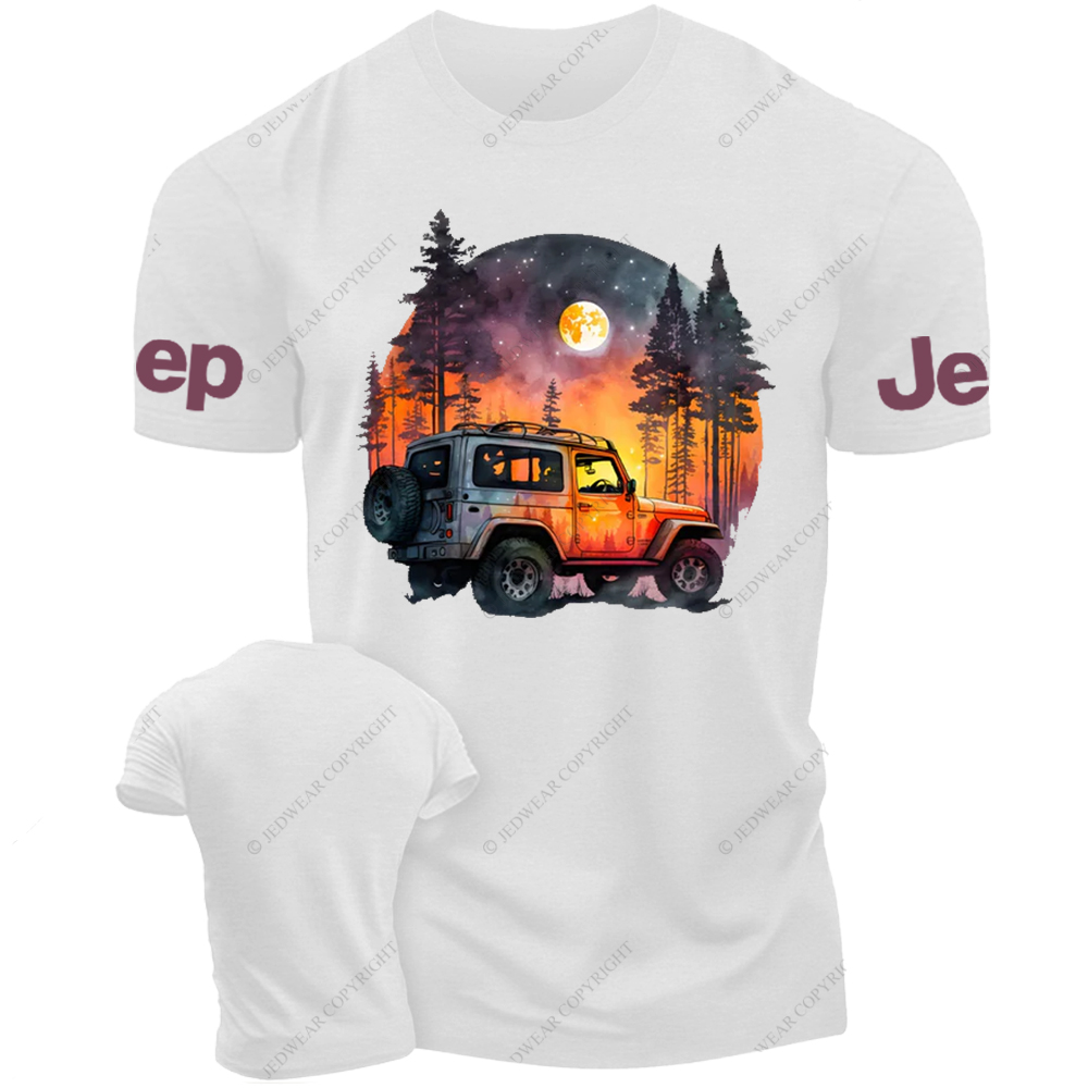 Off-Road Vehicle Full Moon Forest Jp T-Shirt