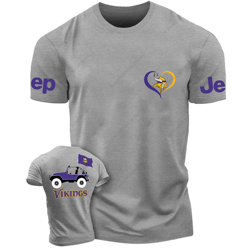 Minnesota Vikings Football Jp T-Shirt