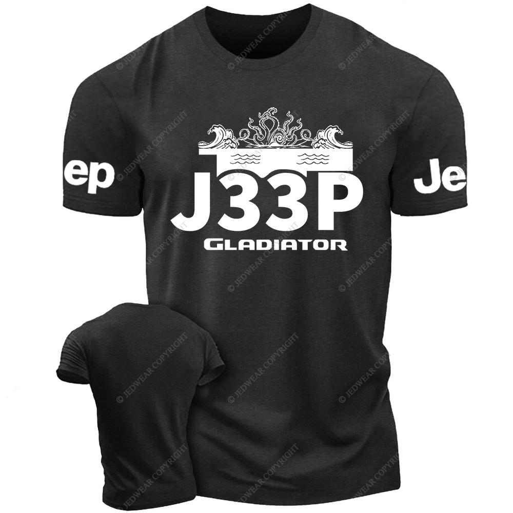 Featuring Kraken And Pirate  Jp T-Shirt