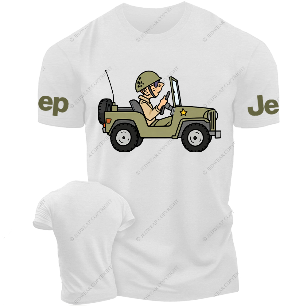 Cartoon Funny Willys Jp T-Shirt