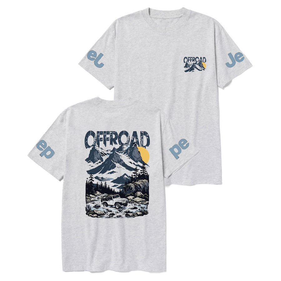 Off-Road Adventure Mouturn Cars Design T-Shirt