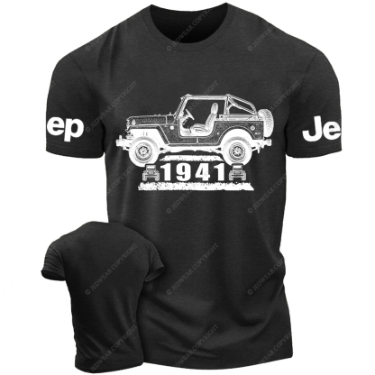 Vintage Style Off-Road Adventure Vehicle Since 1941 Jp T-Shirt