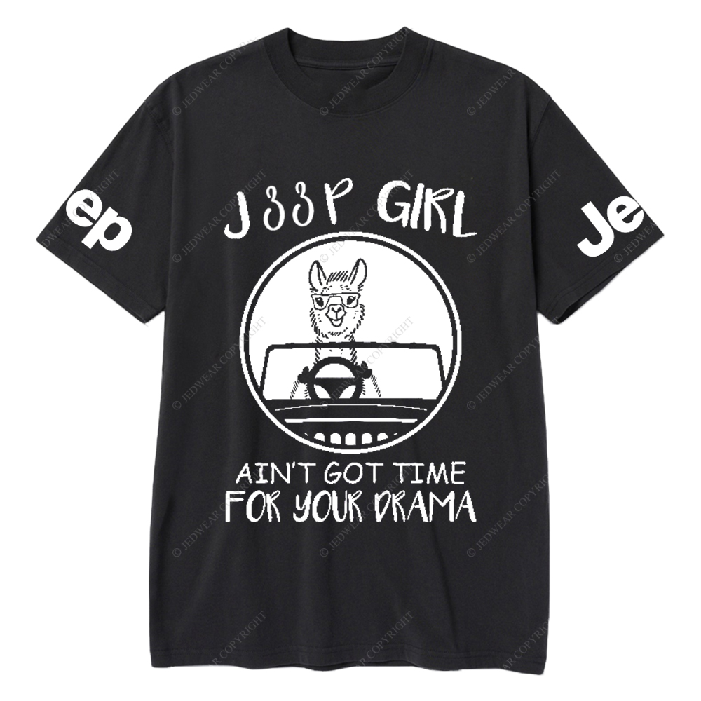Car Girl Ain’t Got Time For Your Drama Jp T-Shirt