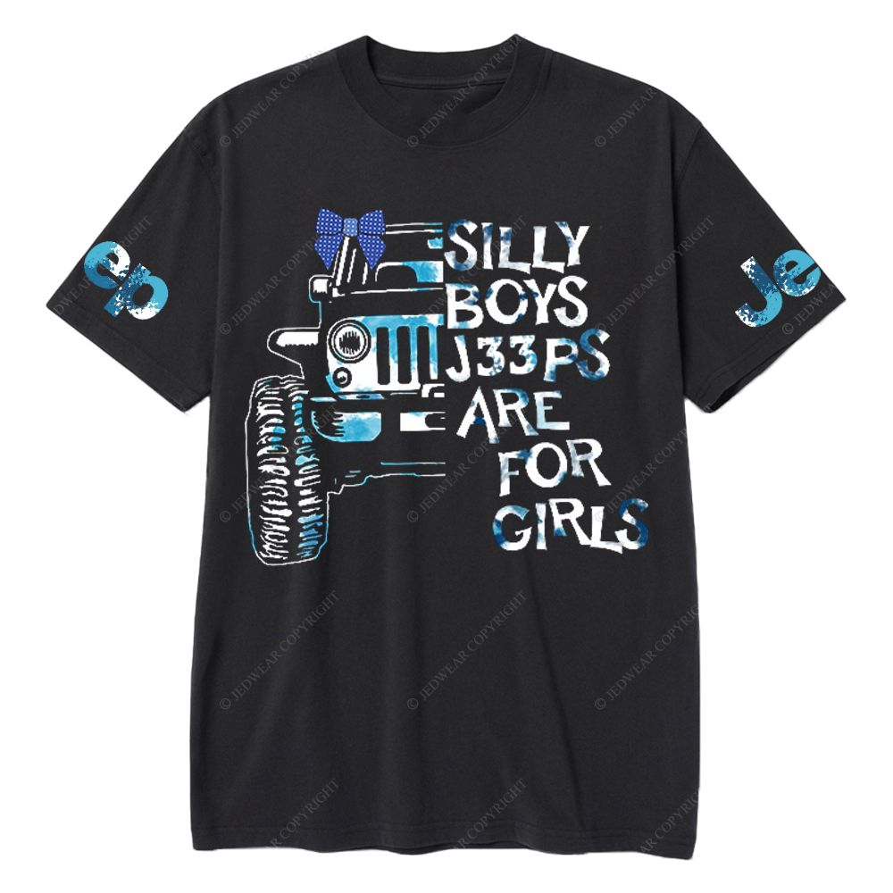 Silly Boys Cars Are For Girls Jp T-Shirt