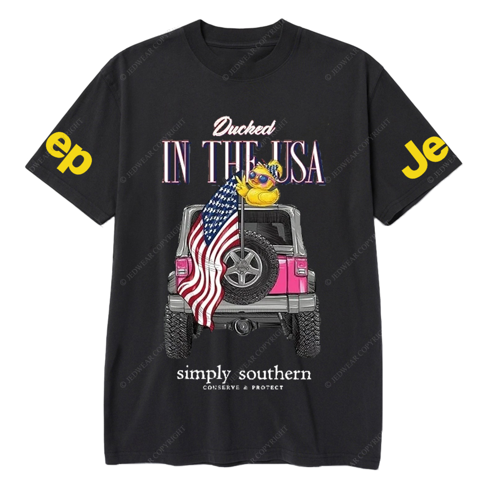 Simply Southern Rubber Duck Ducked Jp T-Shirt