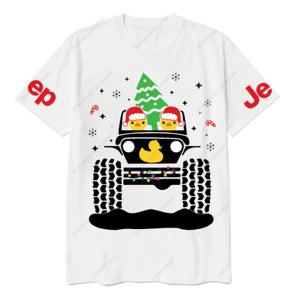 Christmas Duck Offroad Christmas Snow Jp T-Shirt