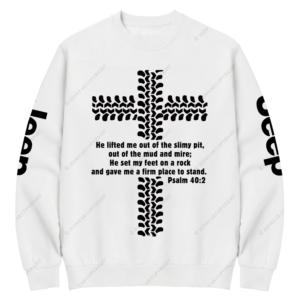 Mount Pisgah Church Religion Jesus Christian Jp Crew Neck Sweatshirt