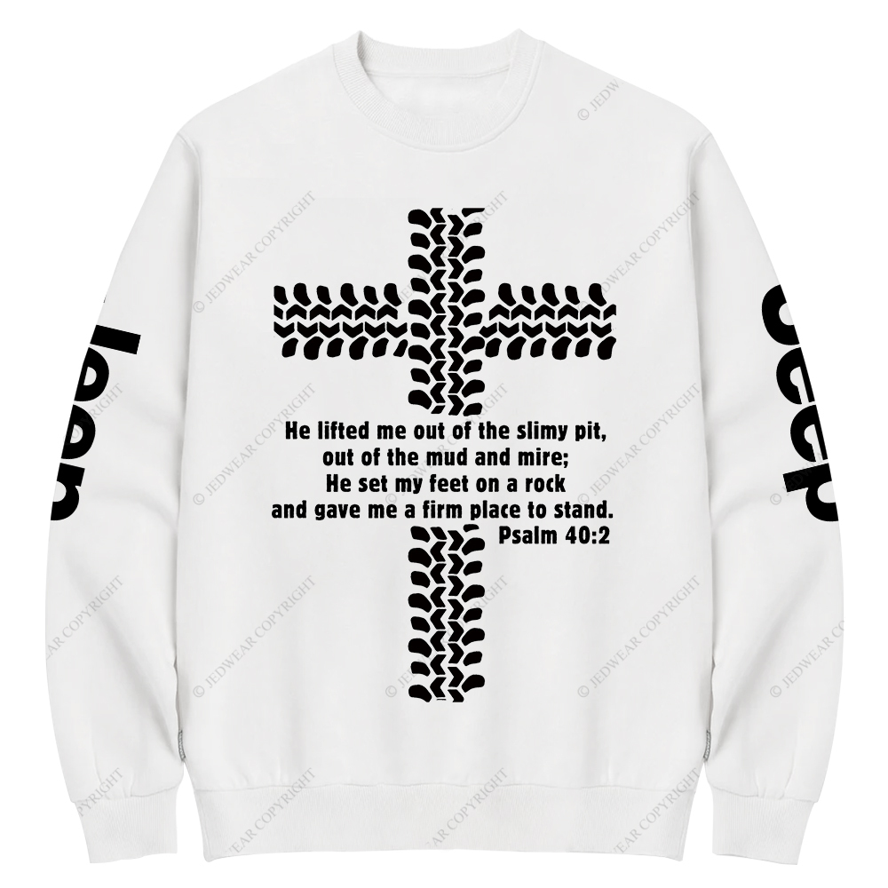 Mount Pisgah Church Religion Jesus Christian Jp Crew Neck Sweatshirt