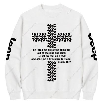 Mount Pisgah Church Religion Jesus Christian Jp Crew Neck Sweatshirt