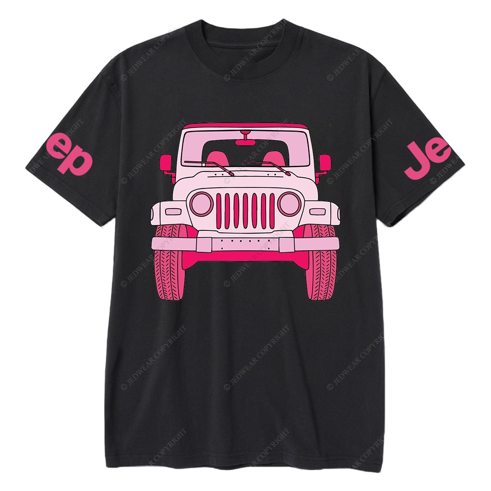 Off-Road Adventure Pink Vehicle Jp T-Shirt
