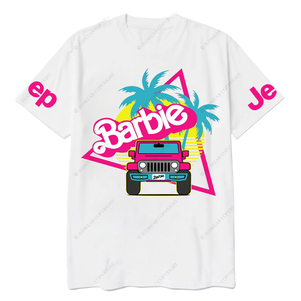 Off-Road Adventure Pink Vehicle Barbie Jp T-Shirt