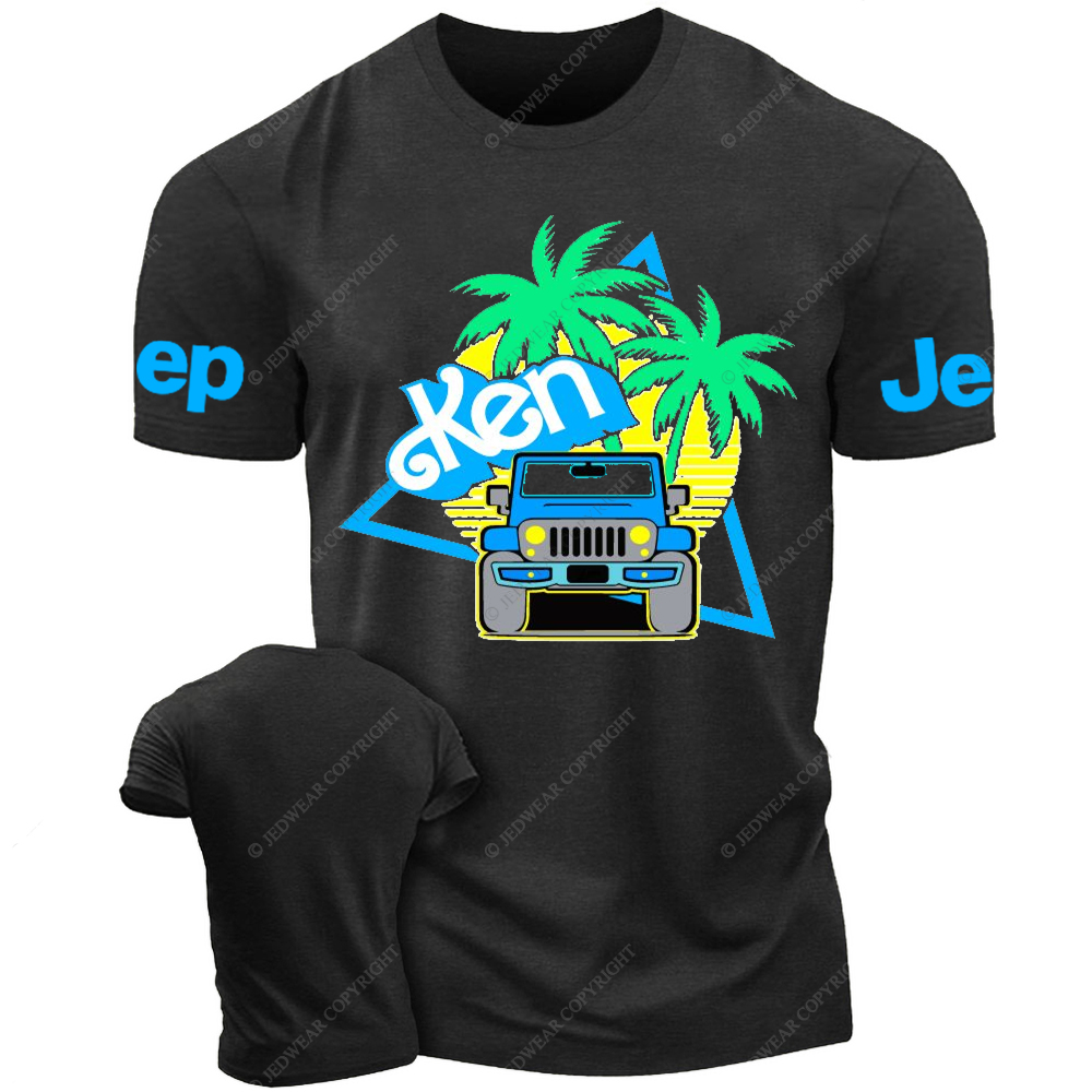 Off-Road Adventure Blue Vehicle Ken Jp T-Shirt 