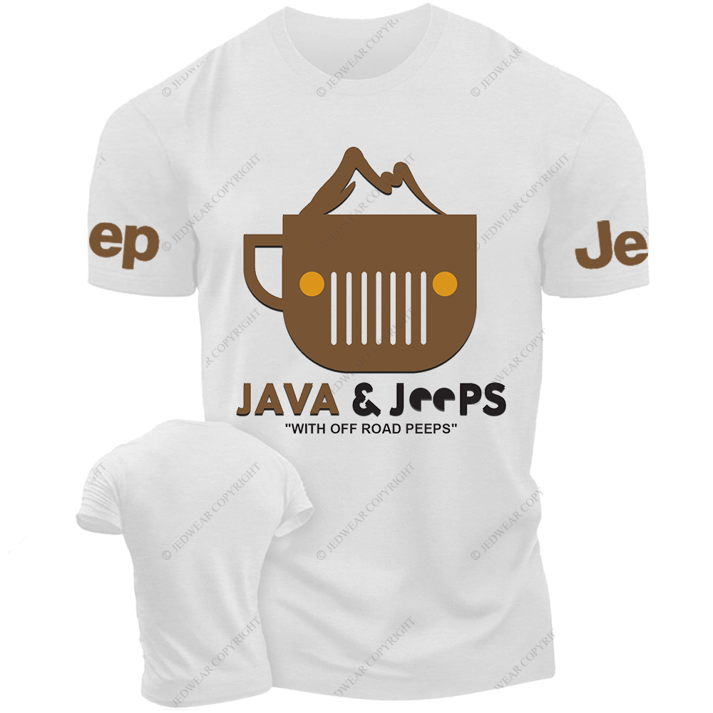 Java Coffee With Offroad Peeps  Jp T-Shirt 