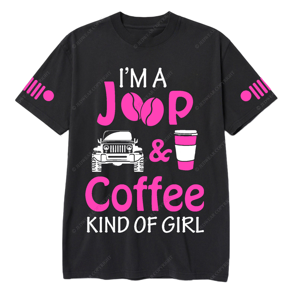 I’m A Car And Coffee Kind Of Girl Jp T-Shirt