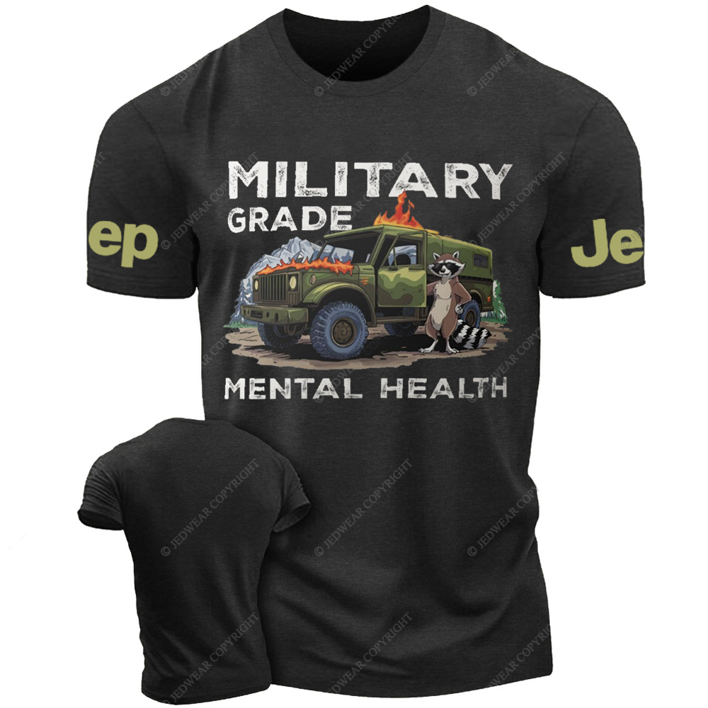 Military Grade Mental Health Jp T-Shirt 