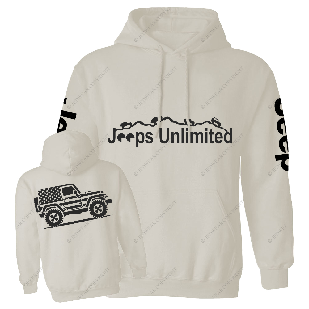 American Flag Unlimited Jp Casual Hoodie