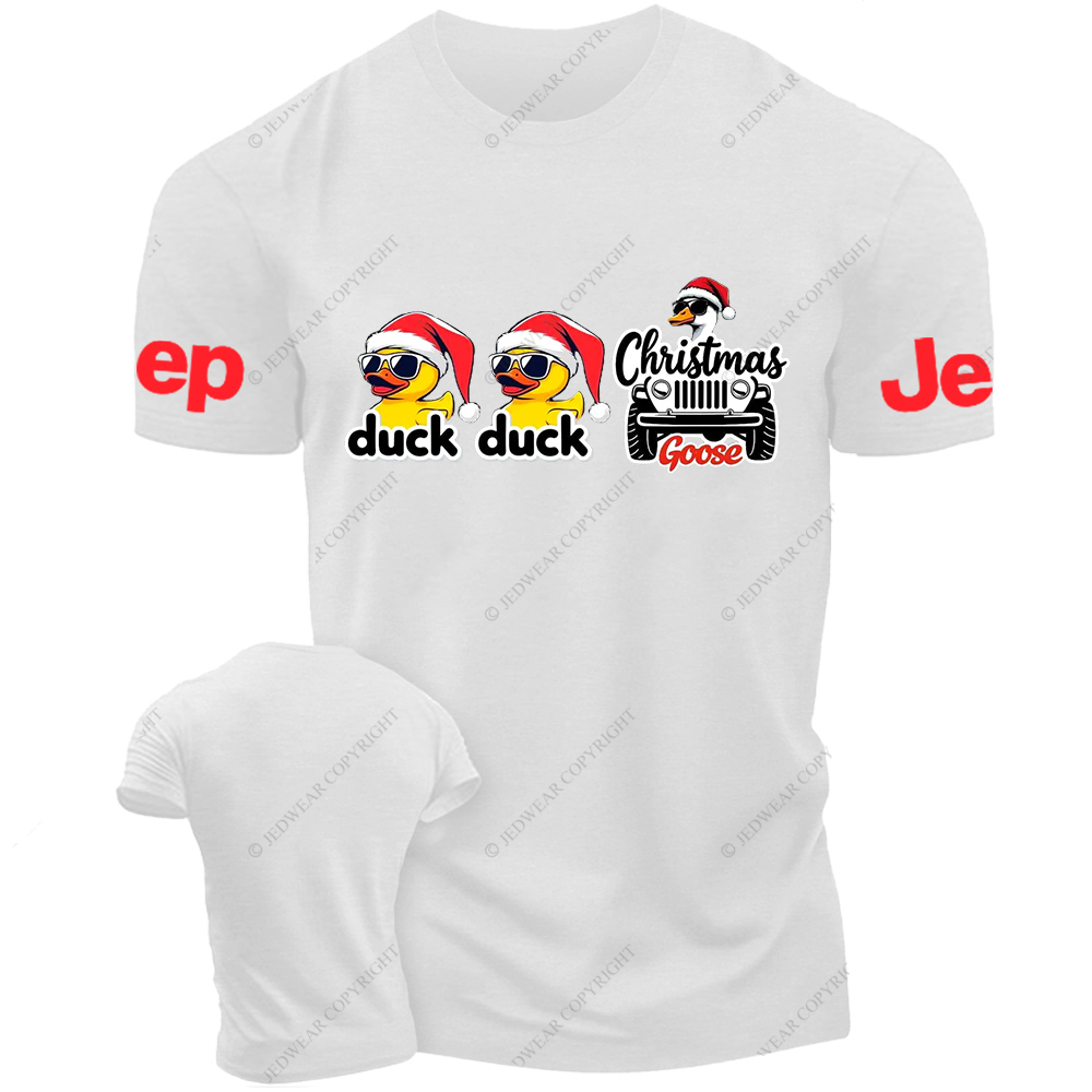 Duck Silly Goose Offroad 4x4 Christmas Jp T-Shirt 