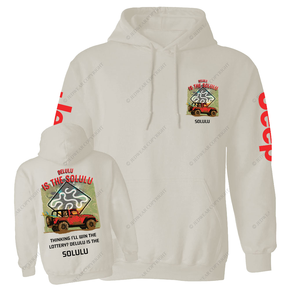  Delulu Is the Solulu Jp Casual Hoodie