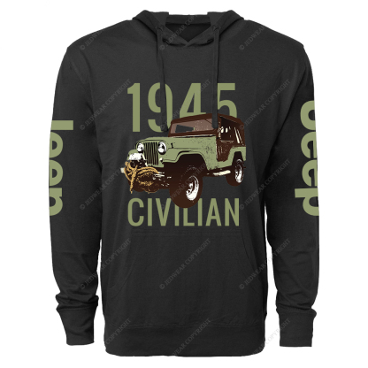 Civilian CJ Since 1945 Jp  Lightweight Hoodie