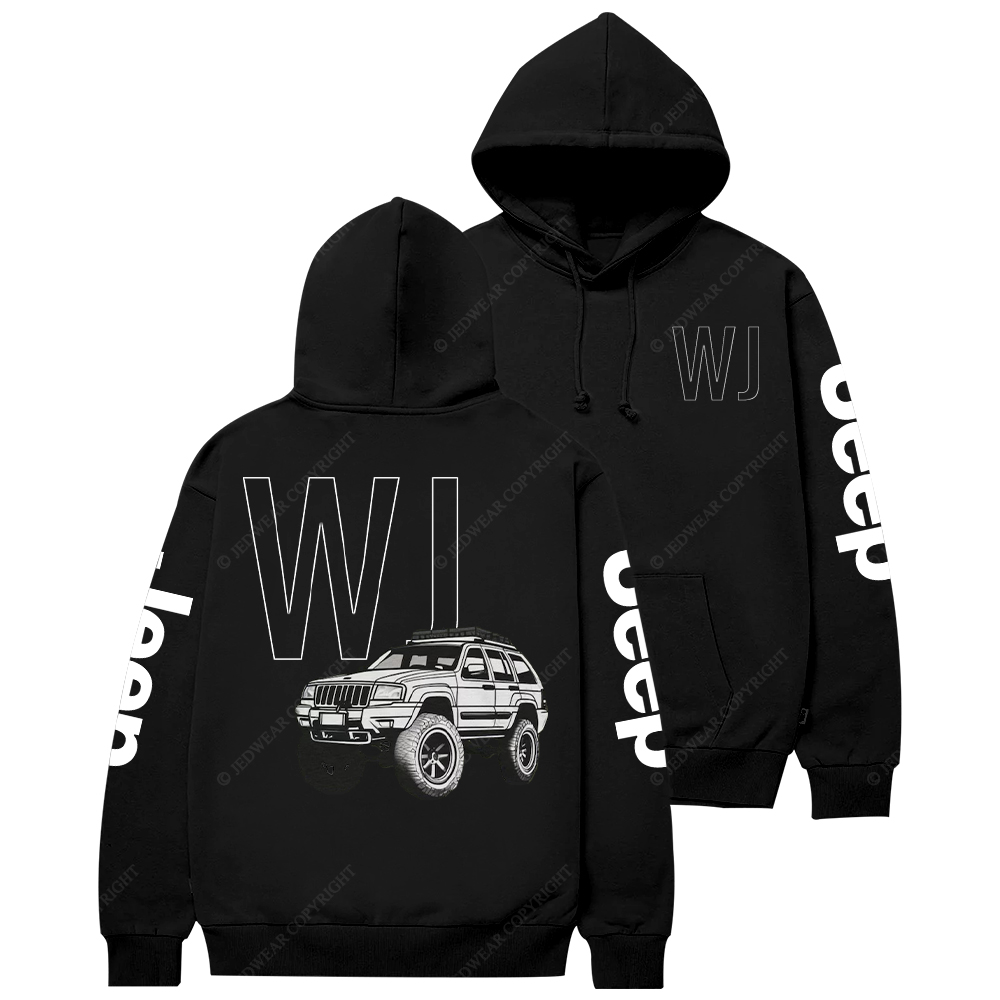WJ Off-Road Adventure Vehicle Jp Casual Hoodie