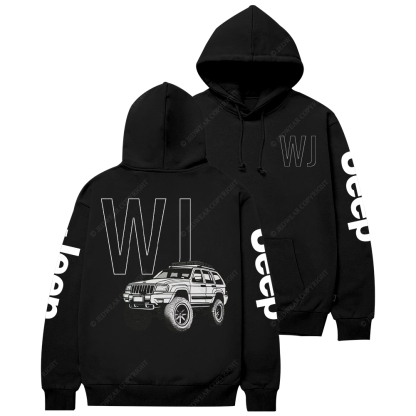 WJ Off-Road Adventure Vehicle Jp Casual Hoodie