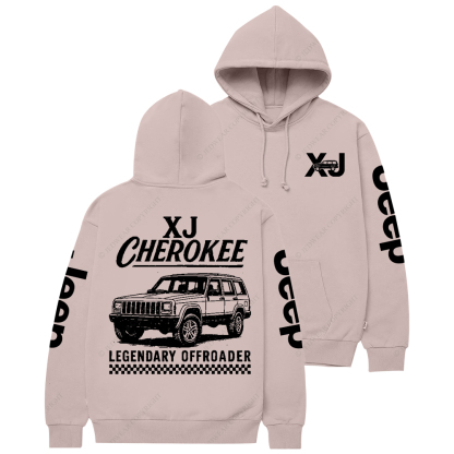 Cherokee XJ Cherokee Legendary Offroader Art Jp Casual Hoodie