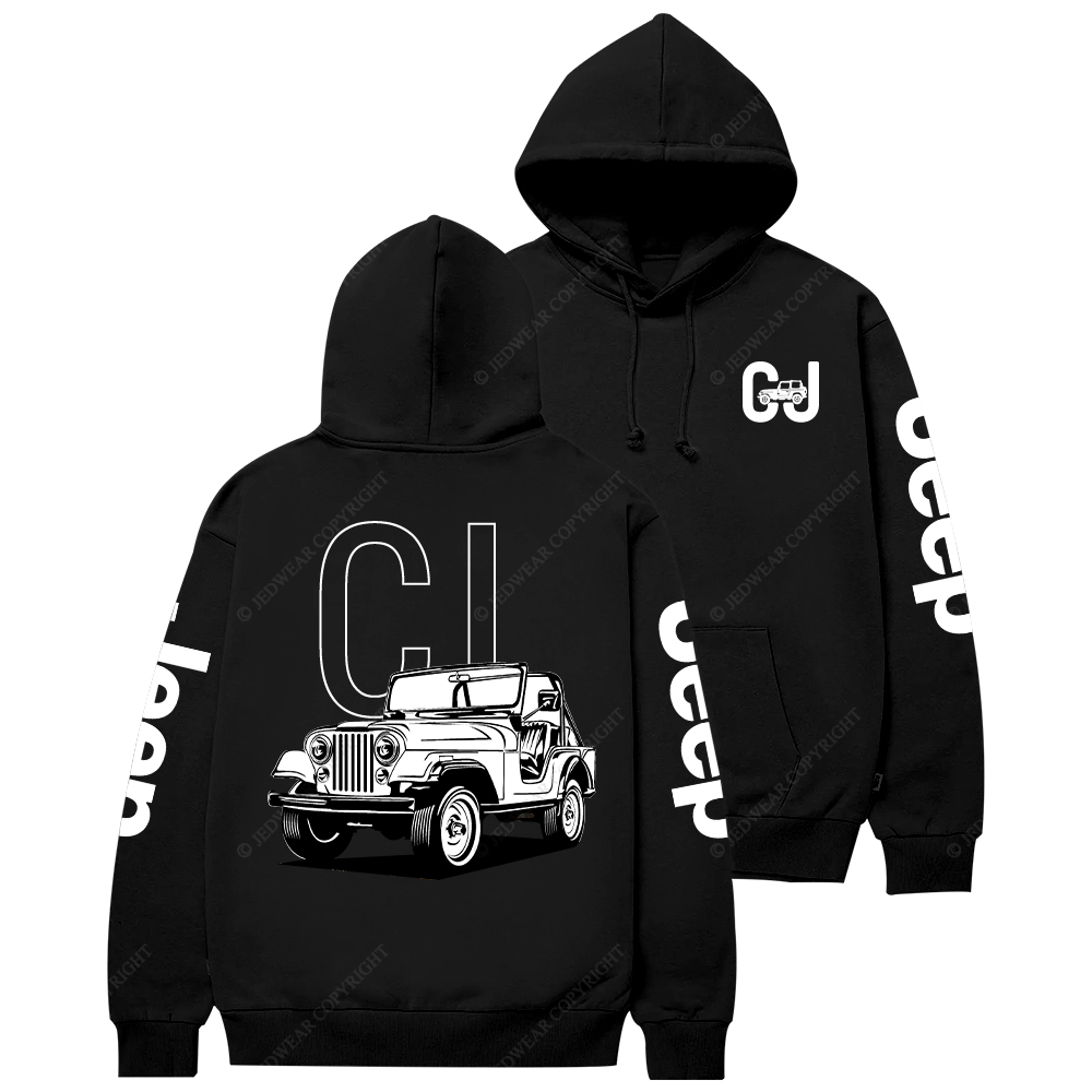 CJ  Offroad Art Jp Casual Hoodie