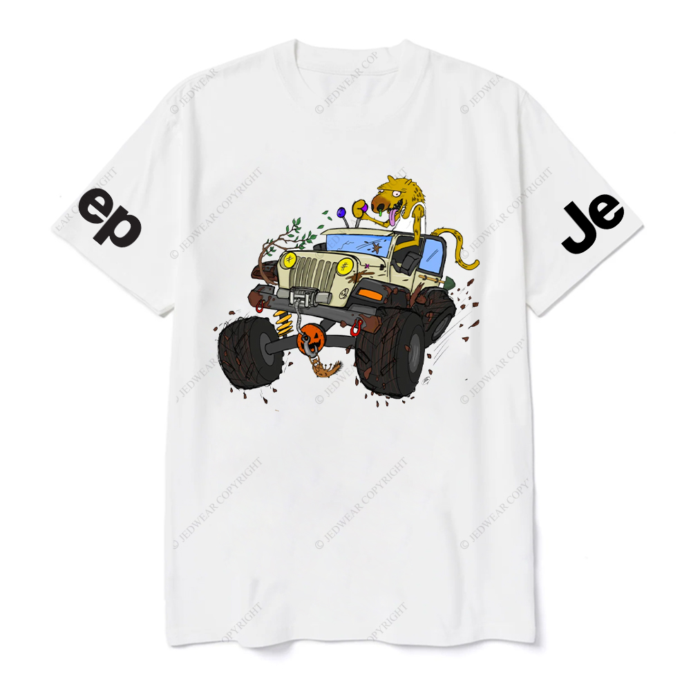 Wolf Is Driving Branches Mud Spots JP T-Shirt