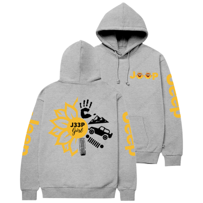 Sunflower Girl Jp Casual Hoodie