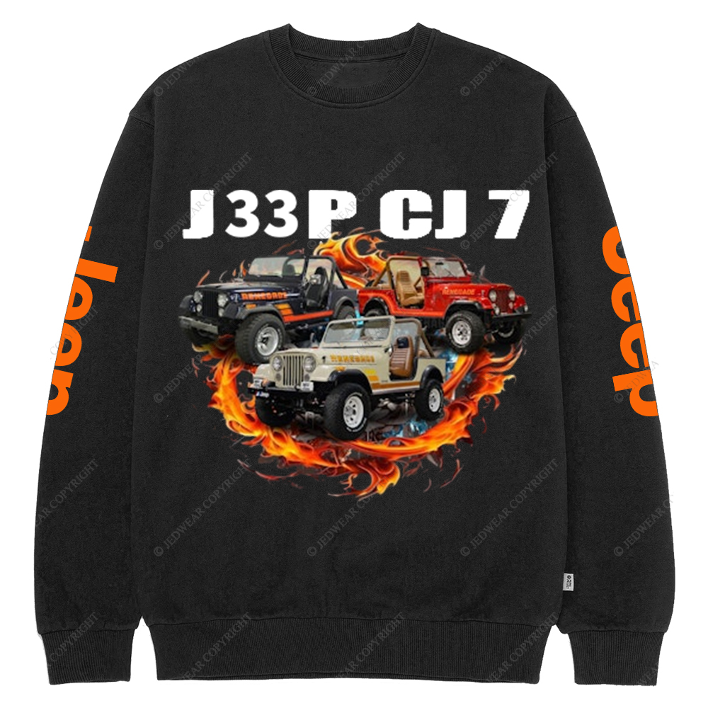 Rubicon CJ-7 Jp Crew Neck Sweatshirt