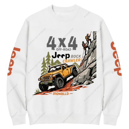 Rock Crawler Monrlld Jp Crew Neck Sweatshirt