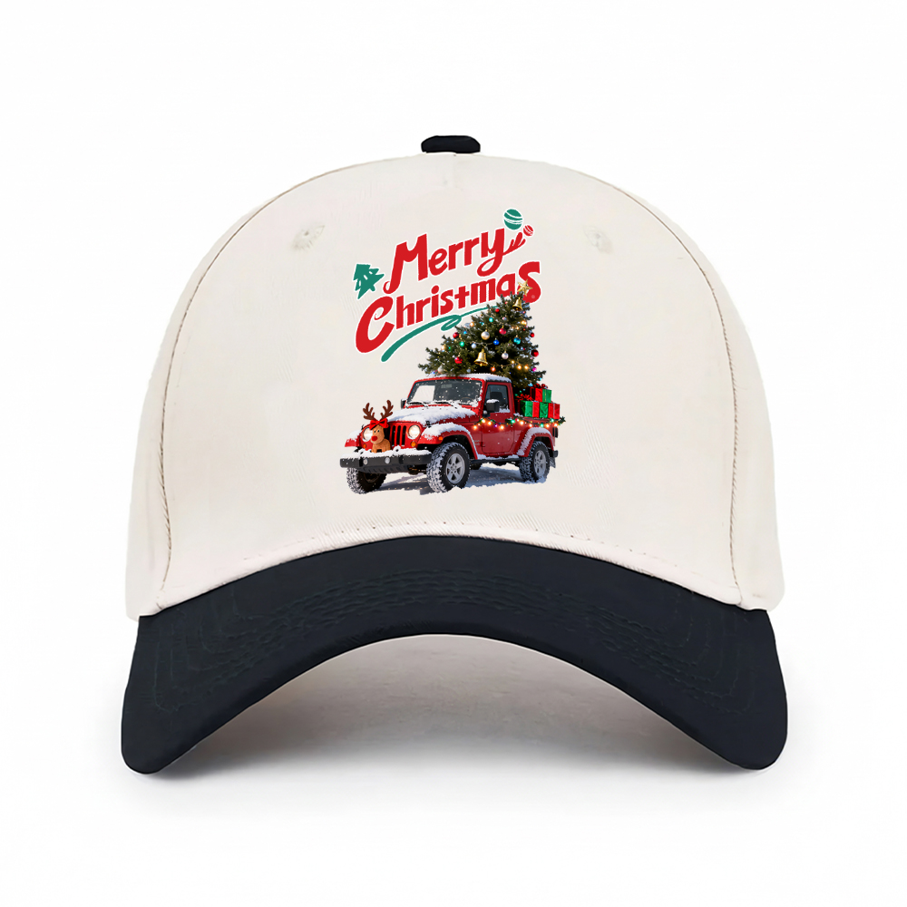 Merry Christmas Elk Gladiator Jp Trucker Hat
