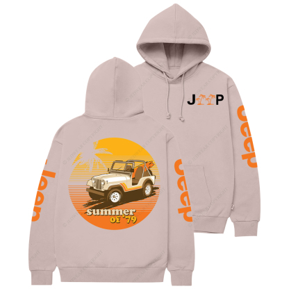 Summer Beach Surf Jp Casual Hoodie