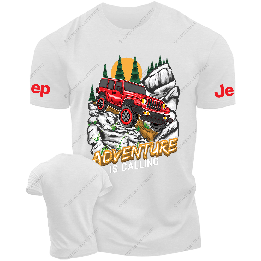 Adventure Is Calling Mountain Road Stones JP T-Shirt