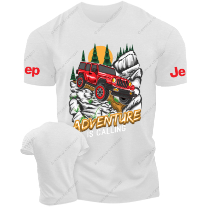 Adventure Is Calling Mountain Road Stones JP T-Shirt