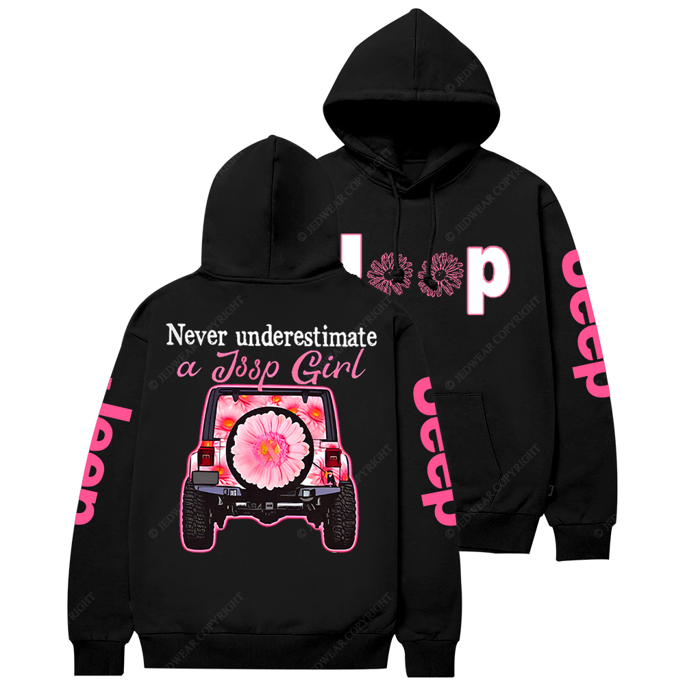 Never Underestimate A Car Girl Jp Casual Hoodie