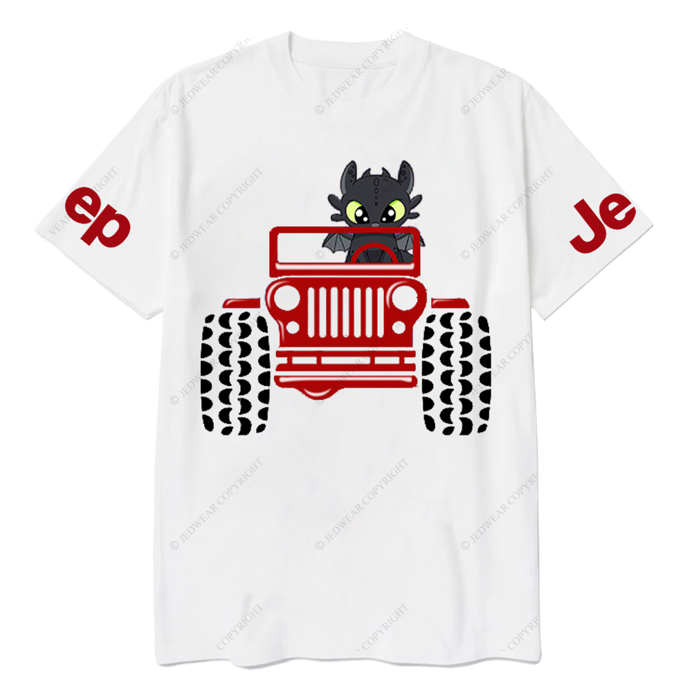  A Little Bat Is Driving A Car Jp T-Shirt 