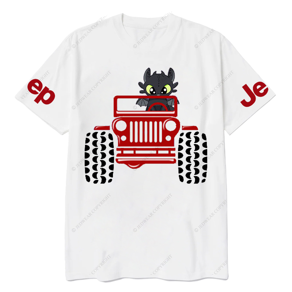  A Little Bat Is Driving A Car Jp T-Shirt 
