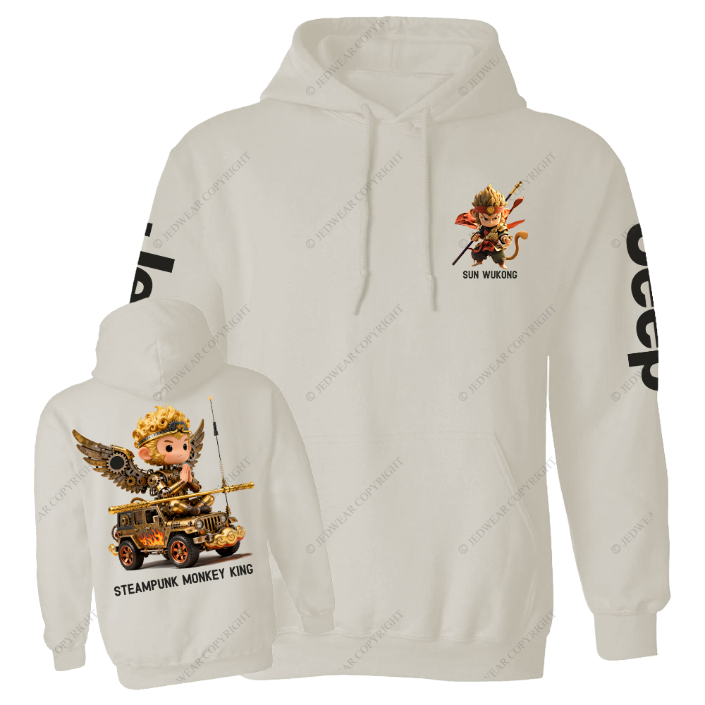 Sun Wukong Steampunk Monkey King Jp Casual Hoodie