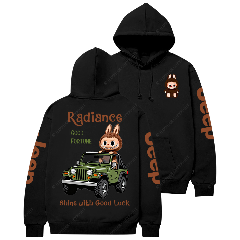 Radiance Good Fortune Shine with Good Luck Jp Casual Hoodie