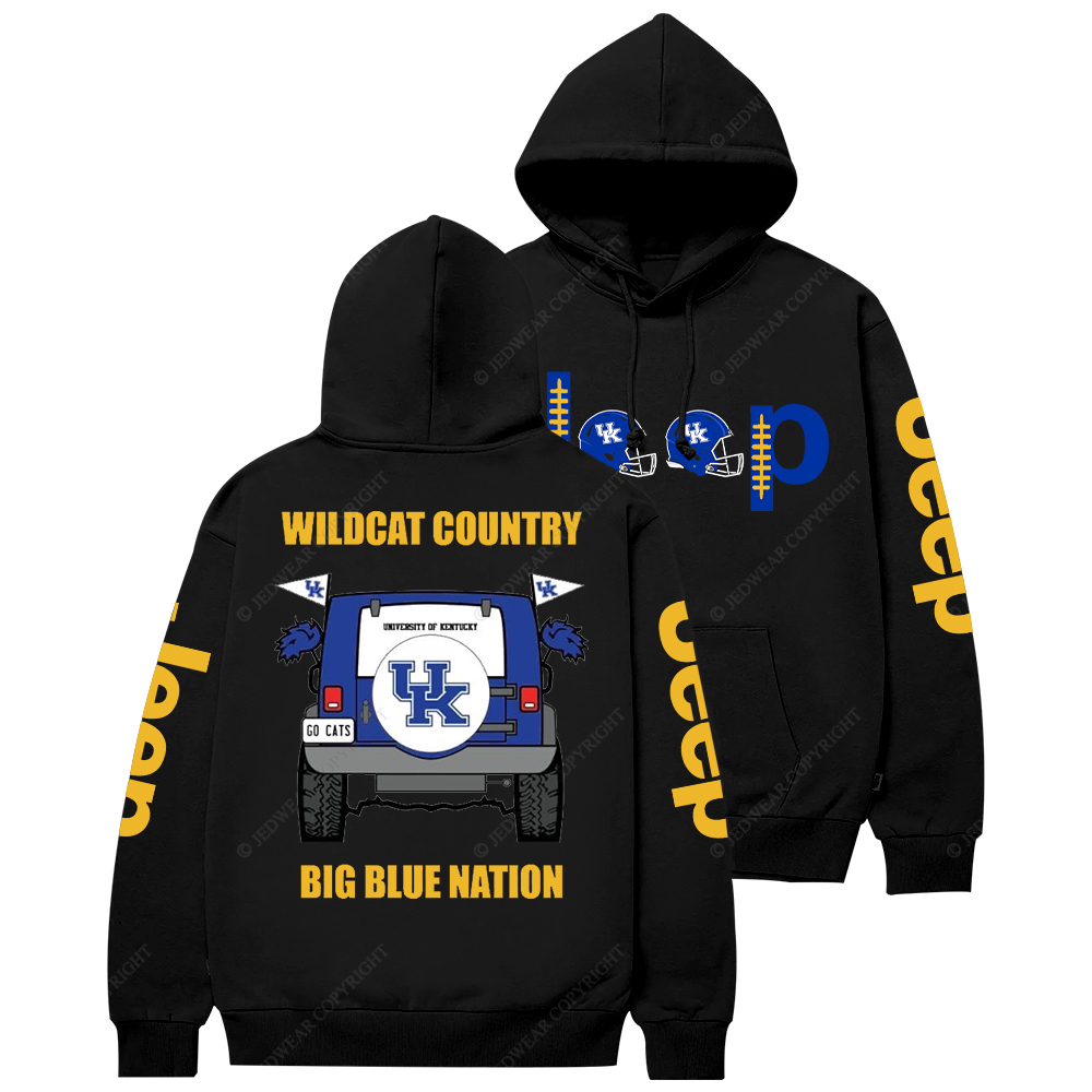 Kentucky Wildcat Country Big Blue Nation Jp Casual Hoodie