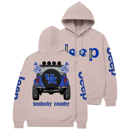Kentucky Wildcat Country Jp Casual Hoodie