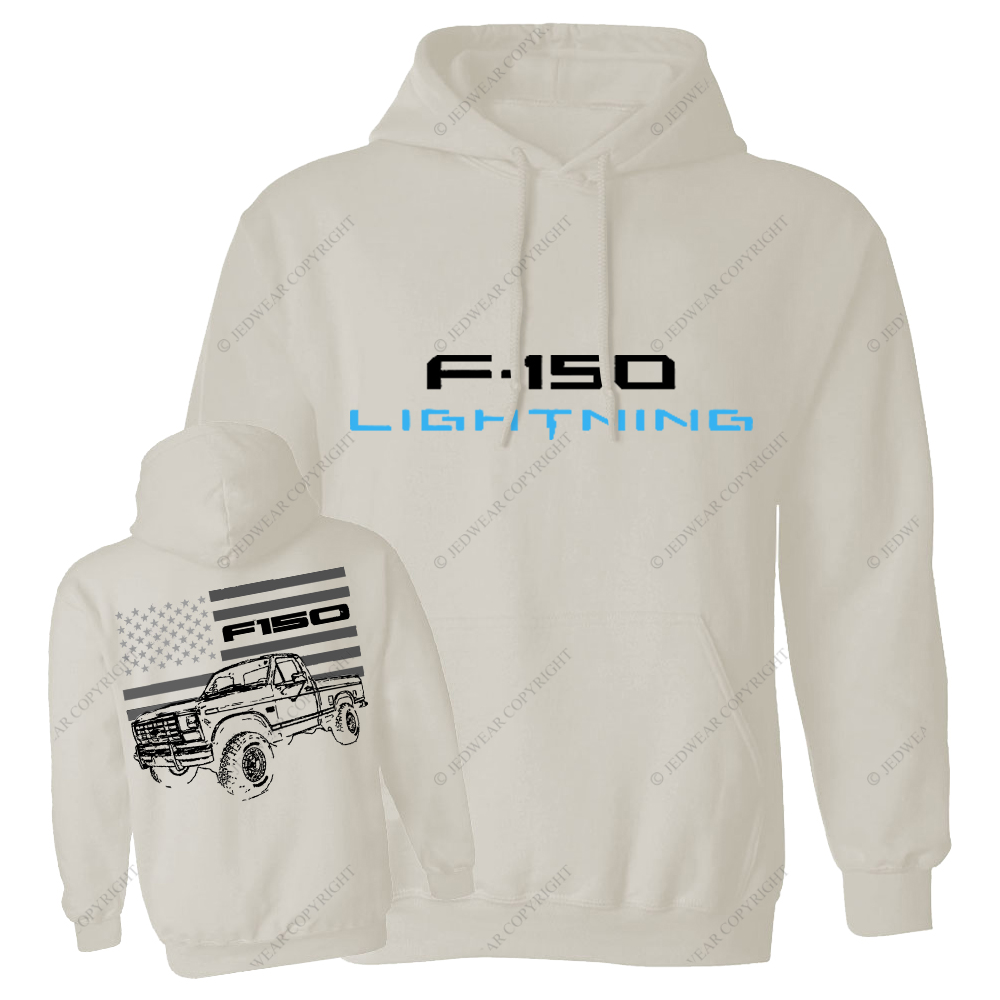 1986 F150 Lariat Vintage Pickup Truck  FJ Casual Hoodie