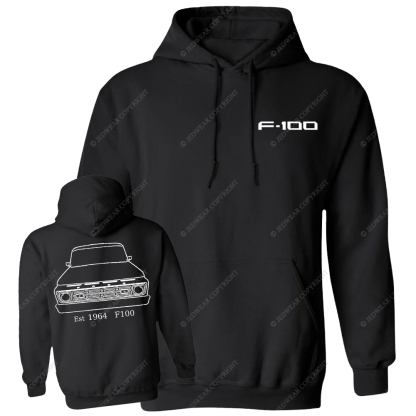 1964 F100 Pickup Truck FJ Casual Hoodie