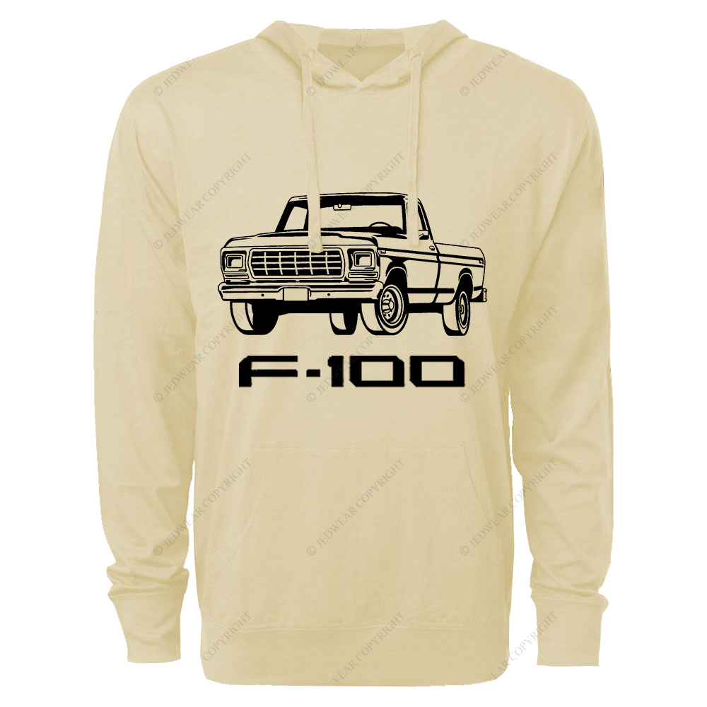 1979 Pickup F100 FJ Oversized Lightweight Hoodie   