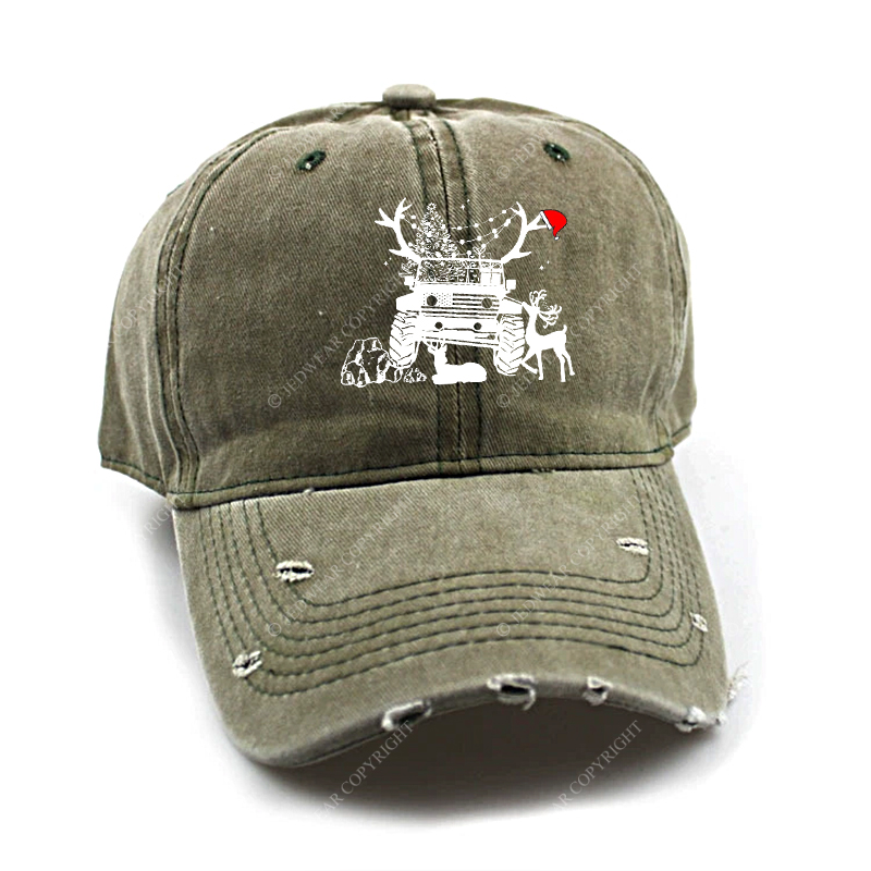Christmas American Off Road 4x4 Car Jp Baseball Cap