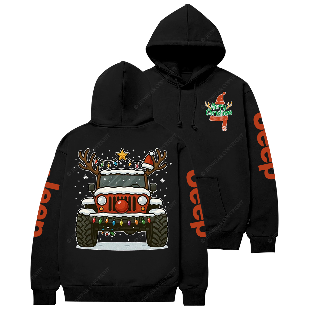 Off-Road Merry Christmas Jp Casual Hoodie