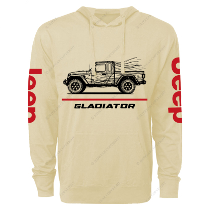 Gladiator Red Line Jp Oversized Lightweight Hoodie   